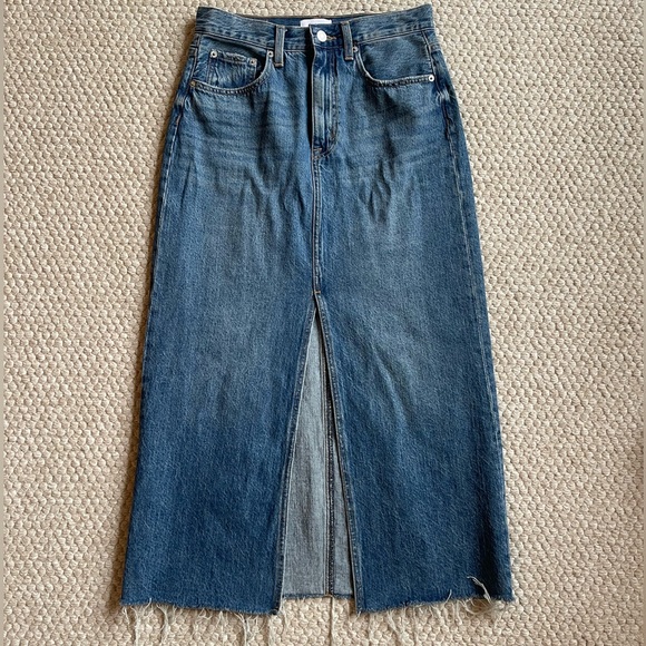 Pistola Alice denim midi skirt - Picture 4 of 8